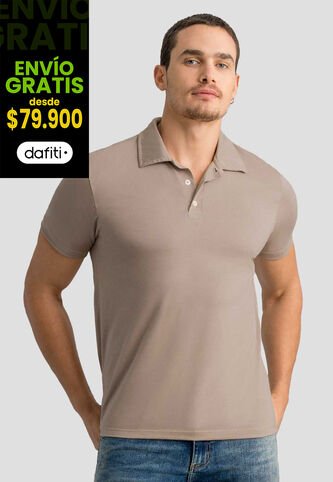 Polo Hombre Café Pardo Mp 113053 MP