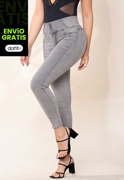 Jean Mujer Gris Mp 950