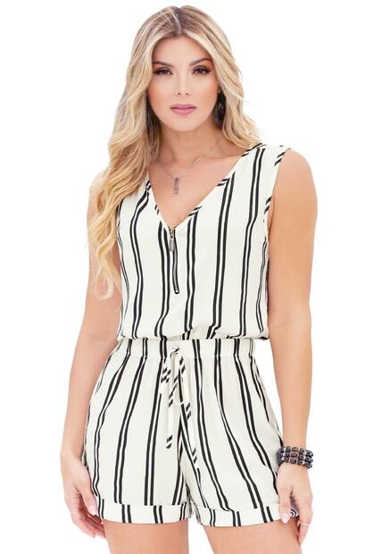 Enterizo Corto Mujer Multicolor Mp 88365