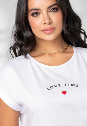 Camiseta Mujer Blanco Mp 2362