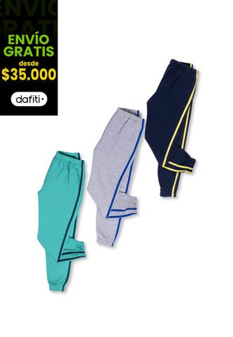 Jogger Infantil Azul Navy Mp 7820 MP