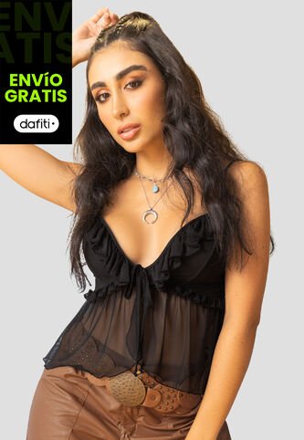 Blusa Mujer Negro Mp 107781 MP