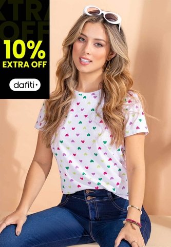 Camiseta Mujer Estampado Mp 2807 MP