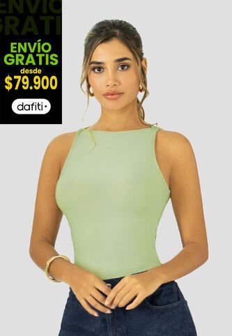 Blusa Mujer Verde Matcha Mp 112595 MP
