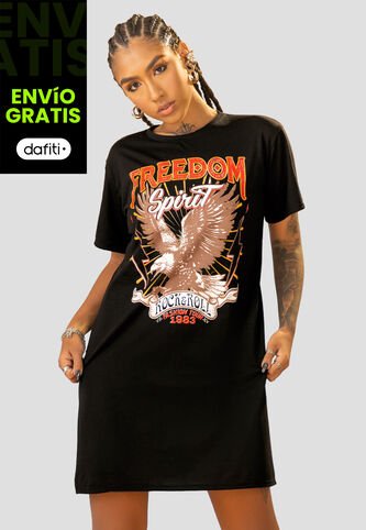 Blusón Mujer Negro Mp 107778 MP