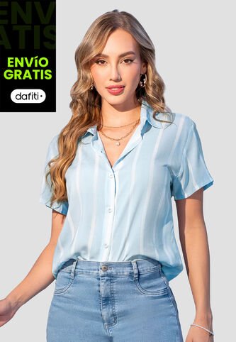 Camisa Mujer Estampado Mp 107550 MP
