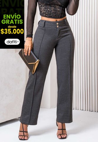 Pantalón Mujer Negro Cross Mp 1072 MP