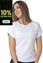 Camiseta Mujer Marfil Mp 9676 de MP