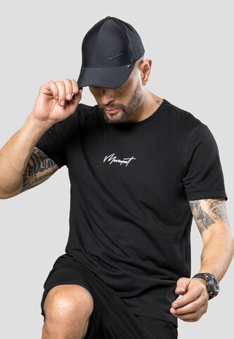 Camiseta Hombre Negro Mp 100495 MP
