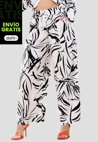 Pantalón Mujer Blanco Mp 102980 MP