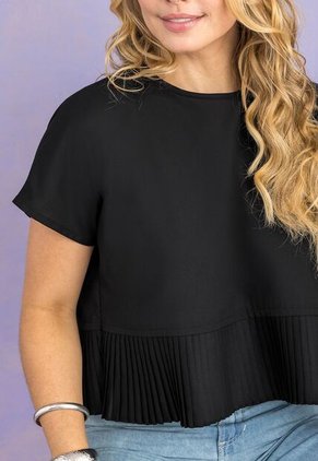 Blusa Mujer Negro Mp 113568