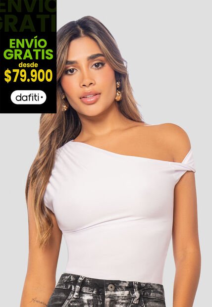 Blusa Mujer Blanco Mp 112667