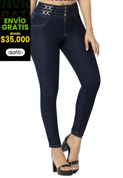 Jean Mujer Azul Mp 9129