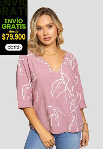 Blusa Mujer Estampado Mp 112393 MP
