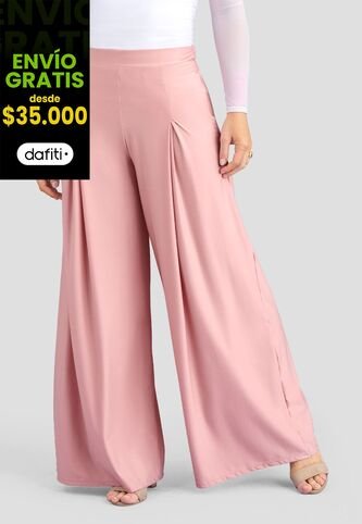 Pantalón Mujer Rosa Polvo Mp 113940 MP