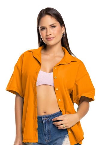 Camisa Mujer Naranja Mp 5908 MP