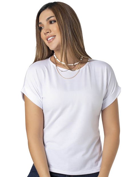 Camiseta Mujer Marfil Mp 9676