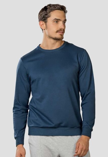 Buzo Hombre Azul Profundo Mp 86579