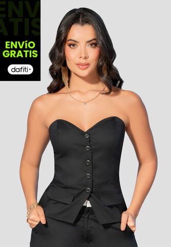 Strapple Mujer Negro Mp 105618 MP