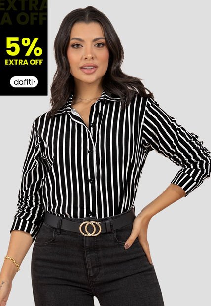 Camisa Mujer Estampado Mp 110432