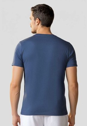 Camiseta Hombre Azul Profundo Mp 113605