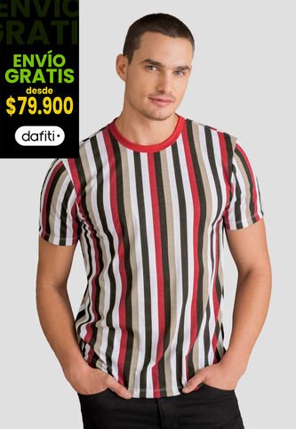 Camiseta Hombre Estampado Mp 112801 MP