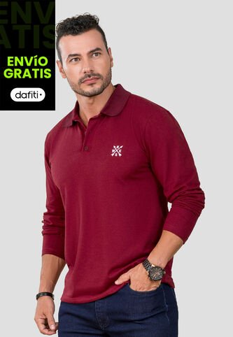 Camibuzo Hombre Vinotinto Mp 105401 MP