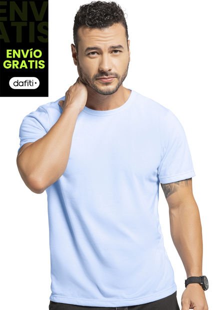 Camiseta Paq X2 Hombre Multicolor Mp 5022