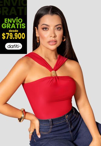 Blusa Mujer Rojo Mp 112516 MP