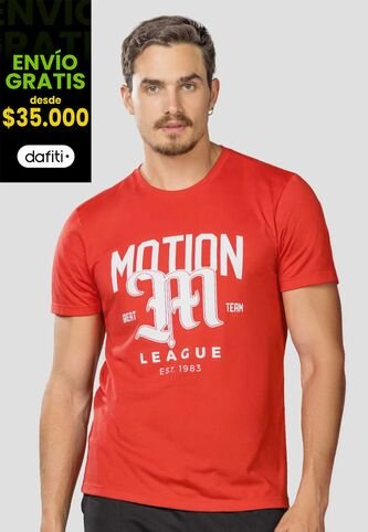Camiseta Hombre Rojo Mp 113610 MP