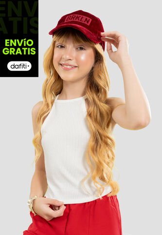 Camiseta Infantil Femenino Blanco Mp 104120 MP