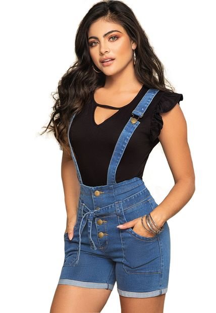 Overall Mujer Azul Mp 78869