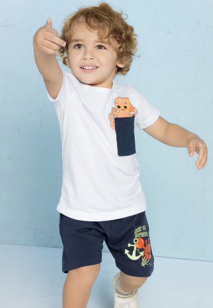 Conjunto Infantil Bebés Blanco Mp 648