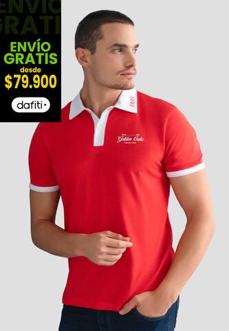 Polo Hombre Rojo Mp 112551 MP