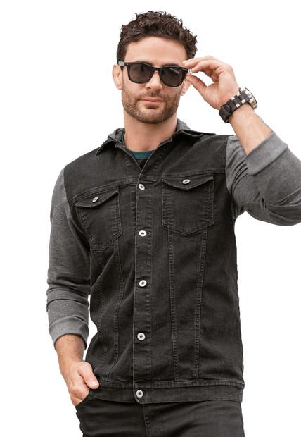 Chaqueta Hombre Negro Mp 33644
