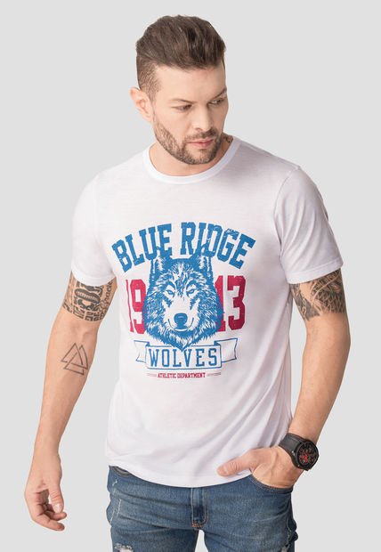 Camiseta Hombre Blanco Mp 102754