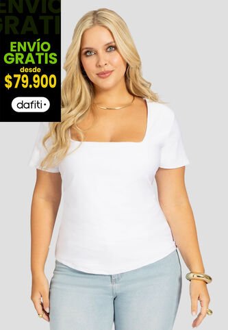 Blusa Mujer Blanco Mp 112235 MP