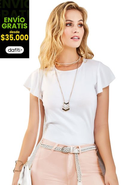 Blusa Adulto Femenino Marfil Marketing  Personal