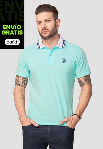 Polo Hombre Verde Mp 92818 MP