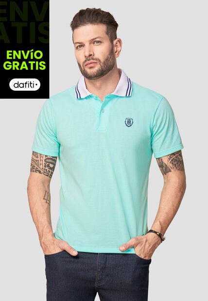 Polo Hombre Verde Mp 92818