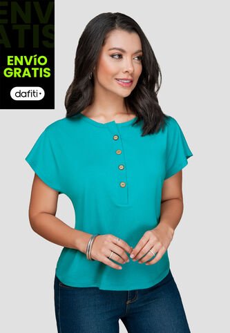 Blusa Mujer Verde Mp 103990 MP