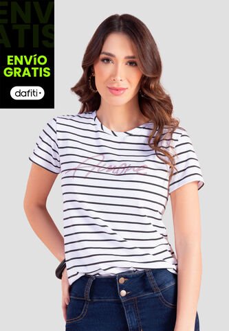 Camiseta Mujer Blanco Mp 103979 MP