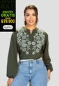 Blusa Mujer Verde Militar Mp 112266 de MP