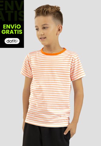 Camiseta Niños Mandarina Mp 101177 MP