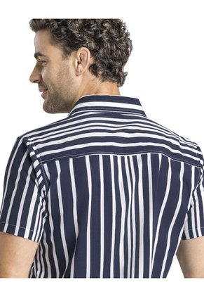Camisa Hombre Azul Mp 555