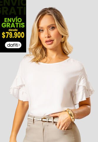 Blusa Mujer Crudo Mp 112049 MP