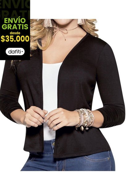 Saco Tejido Negro MP