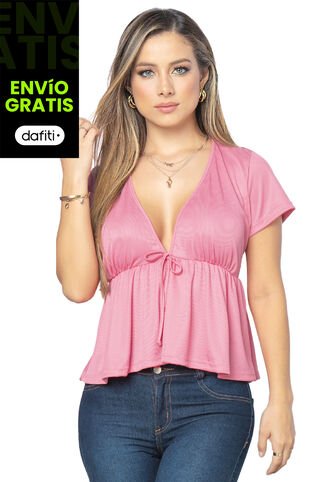 Blusa Mujer Rosa Mp 3478 MP