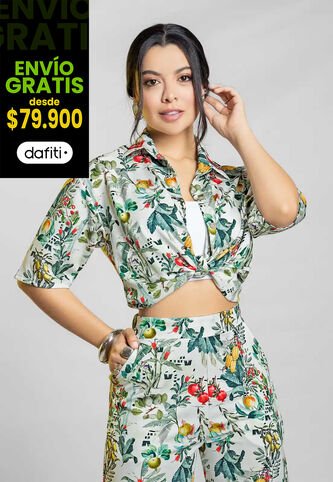 Camisa Mujer Estampado Mp 111777 MP