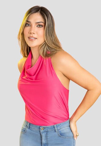 Blusa Mujer Magenta Vivo Mp 114184 MP